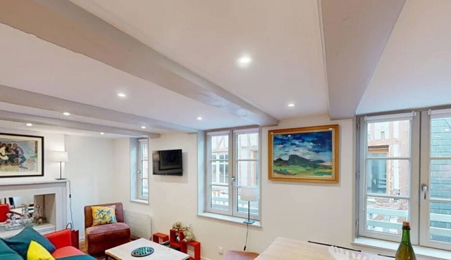 Le Repère de Popeye | Beautiful Apartment | Honfleur | 4 Guests