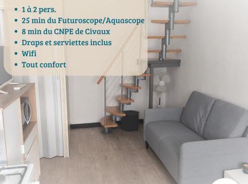 LE REPAIRE - T2 23 m2