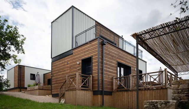 Le Rocamadour, eco-designed duplex, 2 private terraces
