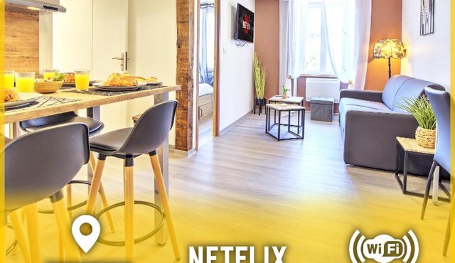 Le Sabot - Netflix/Wi-Fi Fibre/Terasse - 4 pers