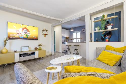 Le Saint-Antoine, 2 chambres en centre ville, idéal famille ou pro