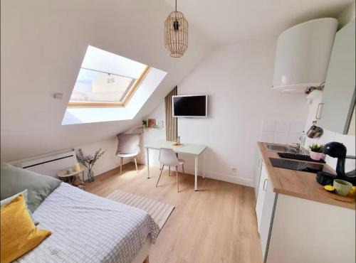 Le Saint Jacques "Belle Étoile" Logement climatisé Hyper-Centre