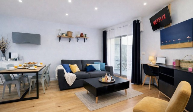 Le Saint Tropez Vannetais - Netflix & Patio - Historic center - Pet friendly