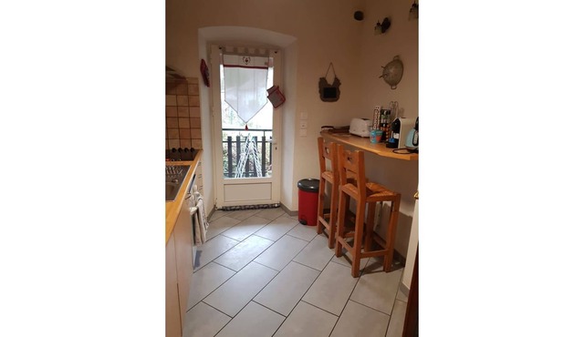 Le Sargnolet old renovated farmhouse with mountain view