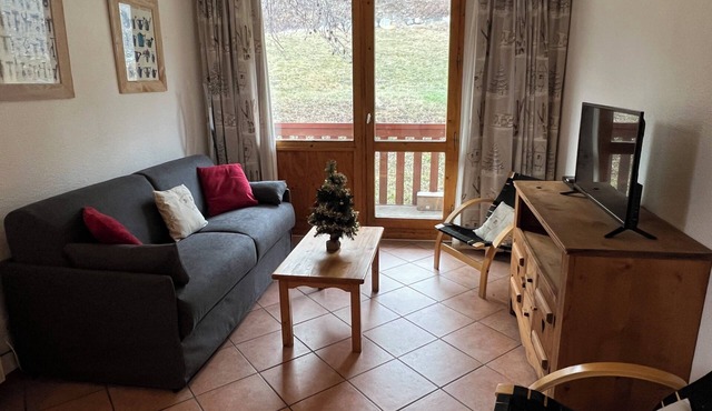 le signal 105, apartment 50 meters from slopes. 4-6 people.