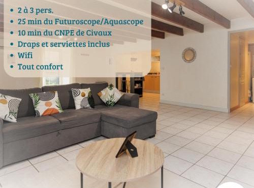 LE SOUVENIR D'AILLEURS T2 65m2