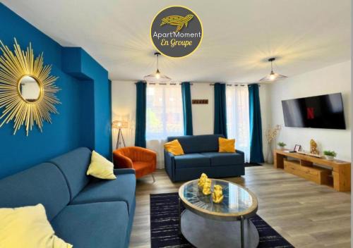 Le Spacieux à Saint-Omer - 2 chambres, centre et gare à pied, parking privé gratuit