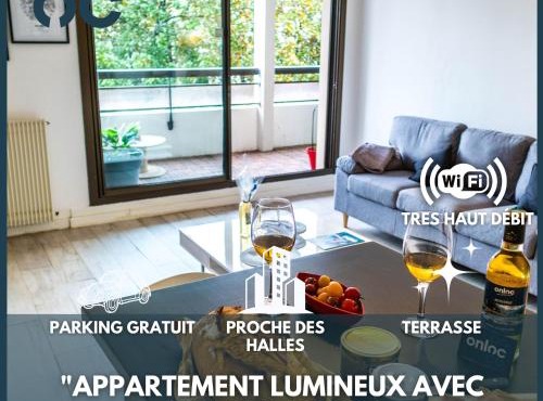 Le Sperata - Bel appartement en centre ville avec 2 chambres, terrasse et parking