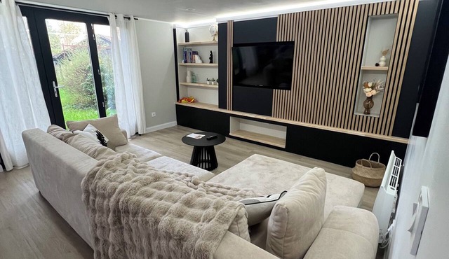 Le Square - T3 luxury apartment, garden & private parking