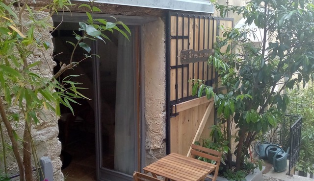 "LE Temps Suspendu"studio de Charme3,filet de Détente Suspendu