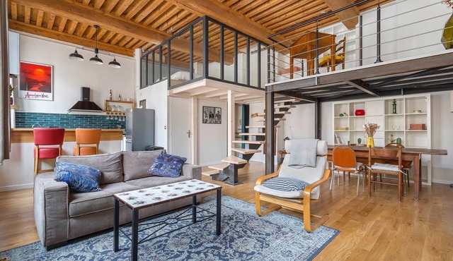 Le Tisserand - Superbe Canut pentes Croix Rousse