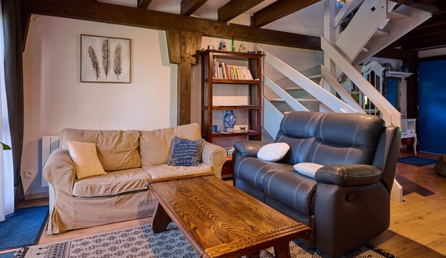 Le Tonneau Bleu - Appt avec piscine partagée