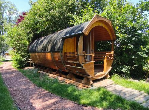 Le Tonneau insolite Bacchus - Le Souffle du Saule - SPA