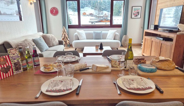 Le Tourmalin 4★ | Ski-in/out | Pool & Spa | Vallorcine – Chamonix Valley