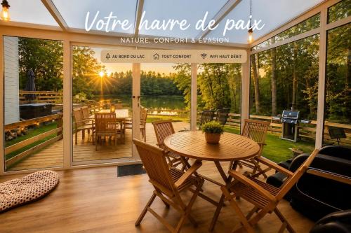 Le Trésor de l'Etang - Veranda, Brasero & Relaxation