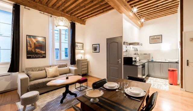 Le Trion - Authentic Lyon flat close to Vieux Lyon