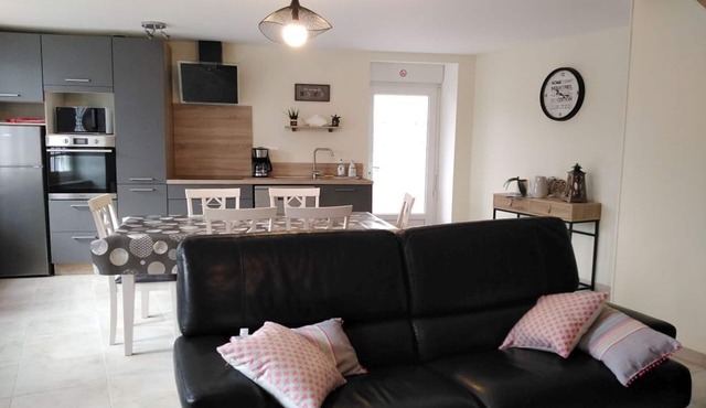 Le TY BREIZHLAND: COCOONING 3* gite for 2/5 people, 20 minutes from the beach.