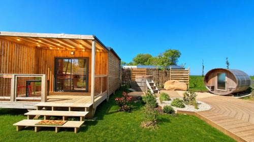 Le Valhalla - chalet bien-être avec bain nordique et sauna privatifs