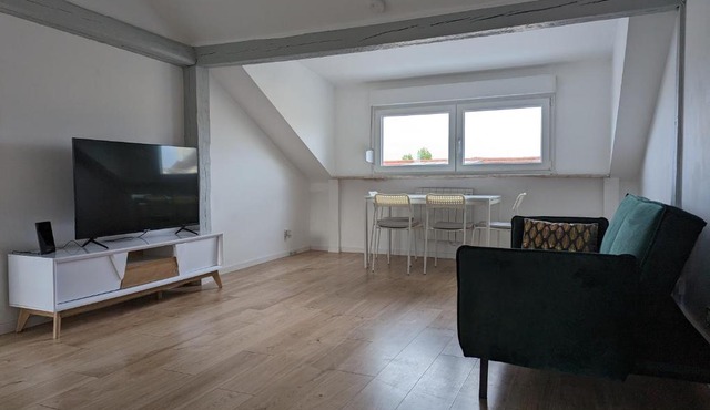Le Vauban - appartement 2 chambres, salon, cuisine équipée, parking et wifi gratuit