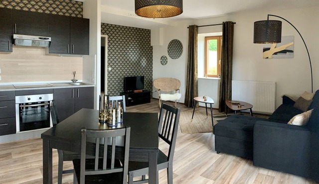 LE VIALLON - GITE LE PAPILLON - 50M² - PRIVATE TERRACE