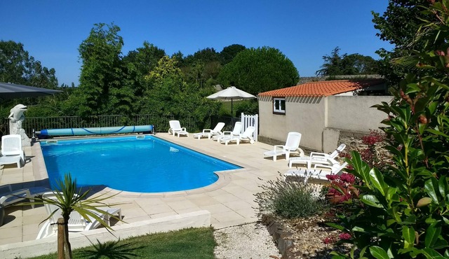 Le Vieux Logis, Piscine Chauffée, à 5 km de la mer