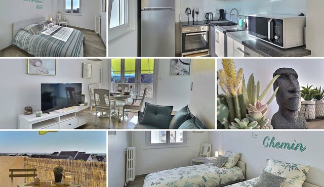 Le Voltaire - Balcony - Train station - Mon Groom