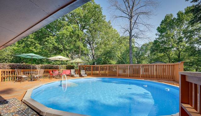 Lead Hill Vacation Rental w/ Private Pool & Yard!