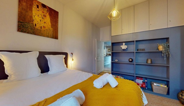 leblois 78m2 avec grande cuisine 2br 2bth