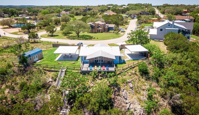 Ledgerock Pointe: Private 3/2 Canyon Lake Waterfront + Panoramic Views + Ping Pong + Fenced Yard