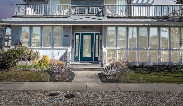 "Leg-A-Sea" was built by an architect for his family and is the first passive solar house on the island and as such is listed as such in Stone Harbor's Book of special places.