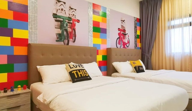Legoland Medini (8pax) WIFI @ JB City Homestay