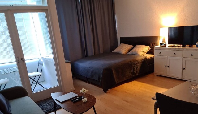 Lejlighed i København med Balkon og Haveudsigt