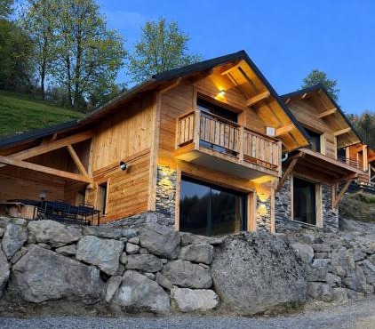 Les 2 Chalets Alpins & Bains Nordiques