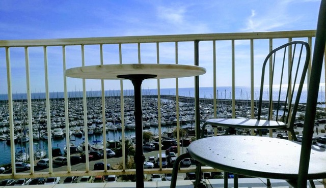 Les Aigues Marines - belle vue mer et port