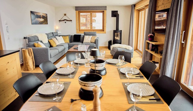 "Les Aiguilles Rouges", located at an altitude of 1750 metres, is one of the first buildings to be b