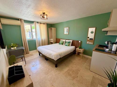 Les Appartements du Mas - Studio Amazonite