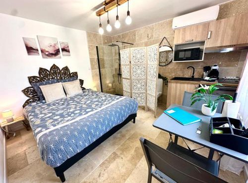 Les Appartements du Mas - Studio Améthyste