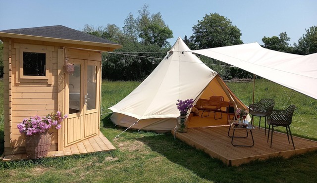 Les Atypiques de Kergomar, Tente Bell Glamping