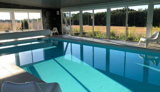 Les bambous gîte 3 * Enclosed heated swimming pool, spa, Sauna 2h30 from Paris