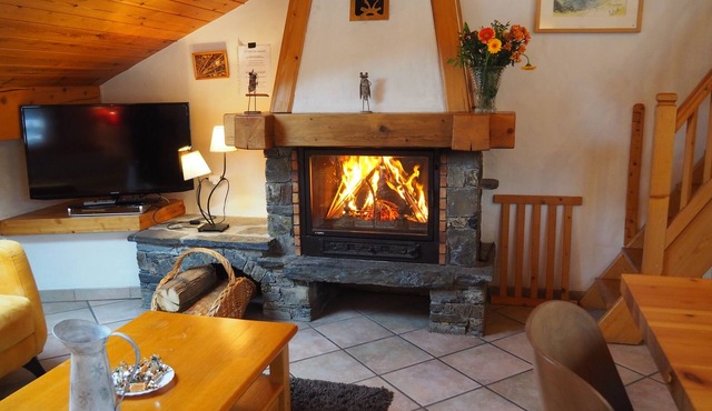 "Les Barmés" 8Pers Fireplace Terrace Private garage & parking CENTRE STATION