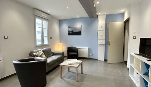 Les Bateaux, Proche Plage Pour 4 Personnes