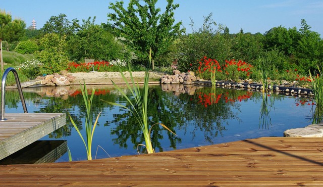 Les bleuets and its natural pool