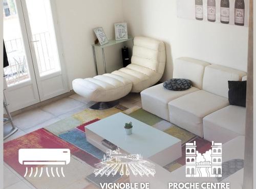 Les Bosquet Charmante Maison 2 Chambres ,parking gratuit au Centre de Châteauneuf-du-Pape