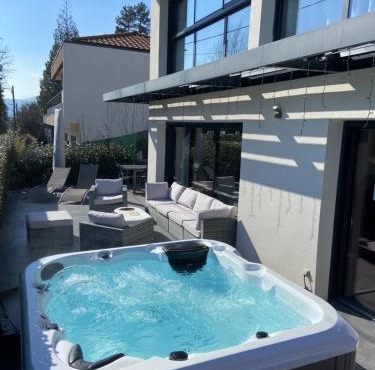 Les Catalons Spa vue lac