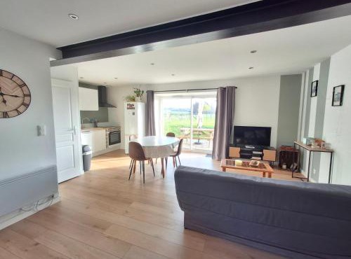 Les Ch'tis Normands Gîte à la campagne avec terrain de pétanque