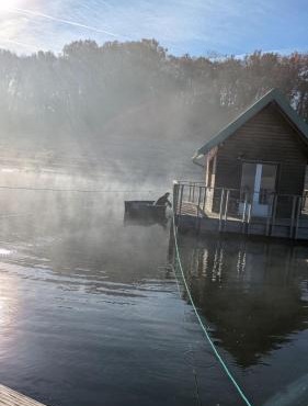 Les chalets flottants de Capucine