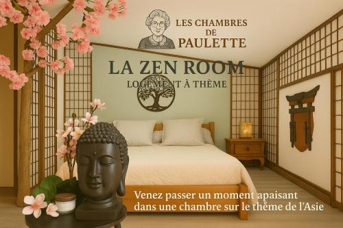 Les Chambres de Paulette - LOGEMENTS A THEMES - CHAMBRE JACK SPARROW - CHAMBRE JUNGLE - CHAMBRE RANCH - CHAMBRE ZEN