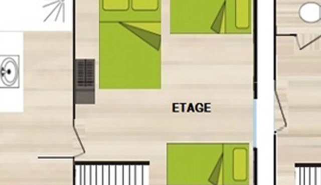 Les Chataigniers" 4-person fully-equipped gite