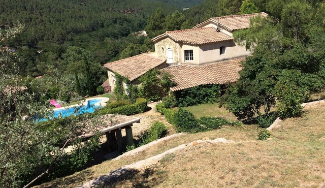 Les COURTINES magnificent MAS- 8pers-Piscine-Calme et Confort-CEVENNES-ARDECHE