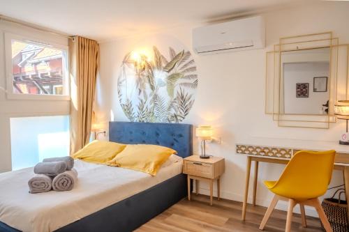 Les Cognassiers - Studio Cosy & Climatisation - Parking Gratuit